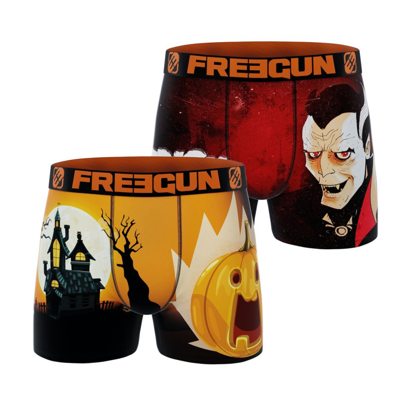 Lot de 2 boxers garçon Halloween