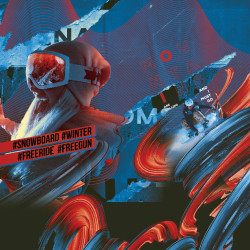 Lot de 3 Boxers garçon Winter Sport Freeride