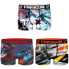 Lot de 3 Boxers garçon Winter Sport Freeride Lot de 3 Boxers garçon Winter Sport Freeride