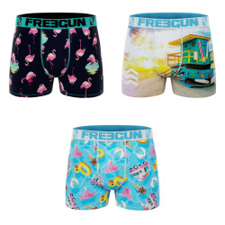 Lot de 3 boxers garçon Summer Vibes