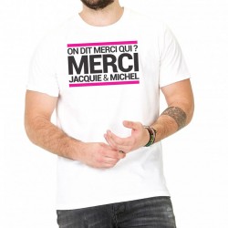 T-shirt Homme Jacquie et Michel Blanc