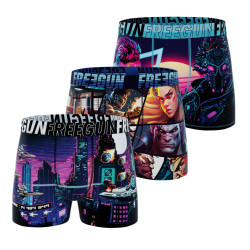 Lot de 3 boxers enfant Garantie 2 ans Cyber