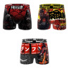 Lot de 3 boxers enfant Manga Comics Garantie 2 ans