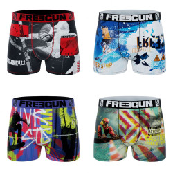 Lot de 4 boxers garçon Winter Sport