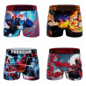 Lot de 4 boxers enfant Garantie 2 ans Heroes Power Lot de 4 boxers enfant Garantie 2 ans Heroes Power