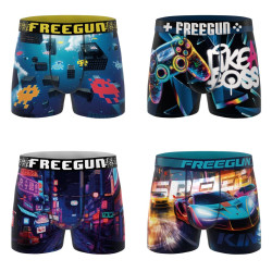 Lot de 4 boxers enfant Forever Gamer Garantie 2 ans