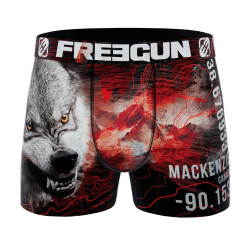 Lot de 3 boxers garçon en polyester recyclé Animail Savage