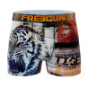 Lot de 3 boxers garçon en polyester recyclé Savage Animals