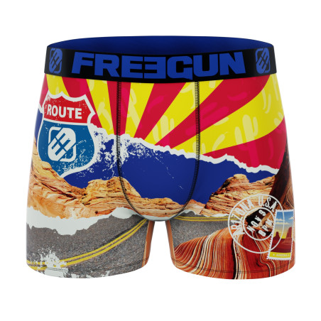 Lot de 3 boxers garçon en polyester recyclé Landscape