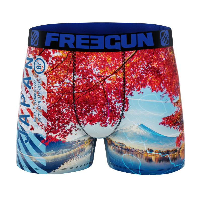 Lot de 6 boxers garçon en polyester recyclé Landscape