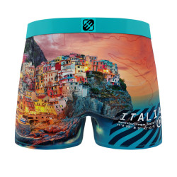 Lot de 6 boxers garçon en polyester recyclé Landscape