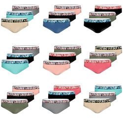 Pack Surprise de 3 culottes fille coton