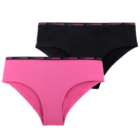 Lot de 2 culottes fille Soft Touch ceinture fine