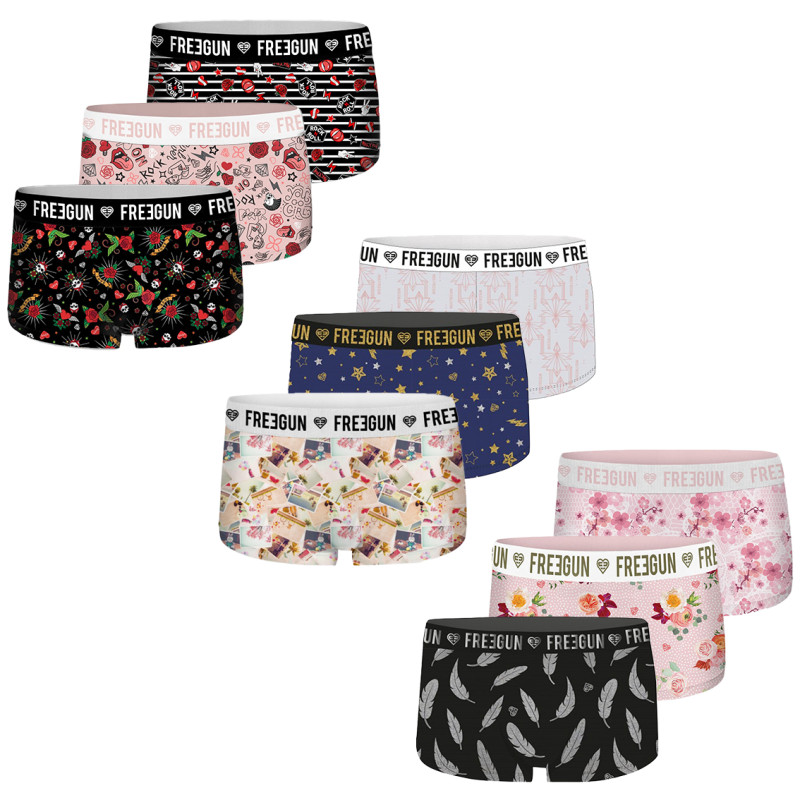 Pack Surprise de 3 shortys fille microfibre