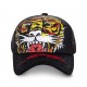 Casquette Baseball homme filet ED Hardy Tiger Noir