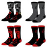 Lot de 4 paires de chaussettes homme Assassin'S Creed Lot de 4 paires de chaussettes homme Assassin'S Creed