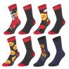 Lot de 8 paires de chaussettes Chupa Chups Homme