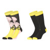 Lot de 2 paires de chaussettes Dragon Ball Z Homme Lot de 2 paires de chaussettes Dragon Ball Z Homme