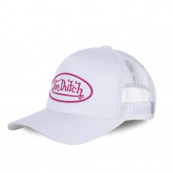 Casquette baseball femme Von Dutch Eva1 Blanc