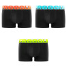 Lot de 3 boxers homme en coton Dynamique Lot de 3 boxers homme en coton Dynamique