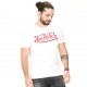 T-shirt homme Von Dutch Best Blanc Imprimé Rouge