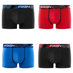 Lot de 4 boxers homme en coton Dynamic Tom
