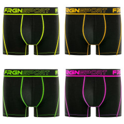 Lot de 4 boxers homme Dynamic Soft Touch avec surpiqûres Mark