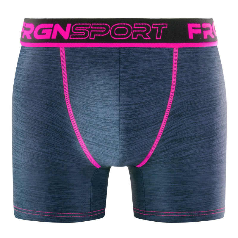 Lot de 4 boxers longs homme Dynamic Chiné MRK6