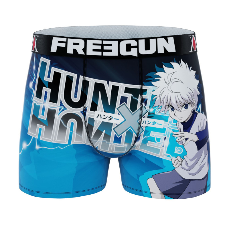 Boite Cadeau et Boxer homme Hunter x Hunter Kirua Zoldik