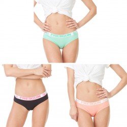 Lot x 3 boxers femme Soft Touch Multicolore