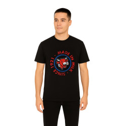 T-shirt homme en coton à col rond imprimé  La Vache Qui Rit