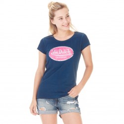 T-shirt Von Dutch femme Aarona Navy Used