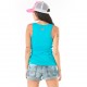 Débardeur femme Von Dutch Evy Turquoise