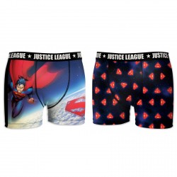 Lot de 2 Boxers Garçon Justice League