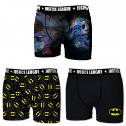 Lot de 3 Boxers Garçon Justice League