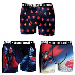 Lot de 3 Boxers Garçon Justice League