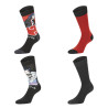 Lot de 4 paires de chaussettes Naruto Shippuden Garçon