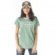 Tee-shirt femme, Queen Col rond, Vert