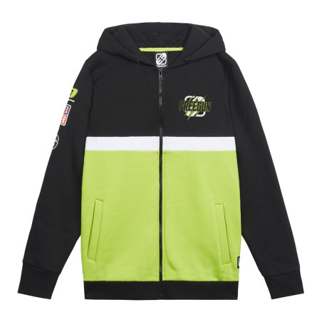 Sweat garçon à capuche avec zip Collection Racing