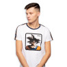 T-Shirt homme Dragon Ball Z Goku Blanc