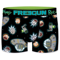 Lot de 5 Boxers homme Rick and Morty Portal