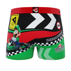 Boite Cadeau et Boxer homme Mario Kart Luigi