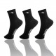 Lot de 3 paires chaussettes Homme Lowcut Diadora Noires