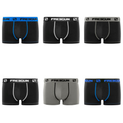 Lot de 6 Boxers coton homme Uni P2