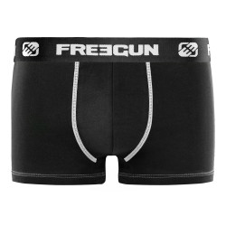 Lot de 2 Boxers garçon coton Noir