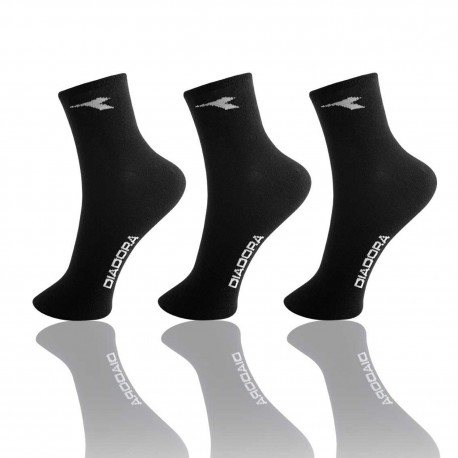 Lot de 3 paires de chaussettes Homme Lowcut Diadora Noires