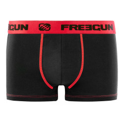 Lot de 6 boxers garçon coton Noir
