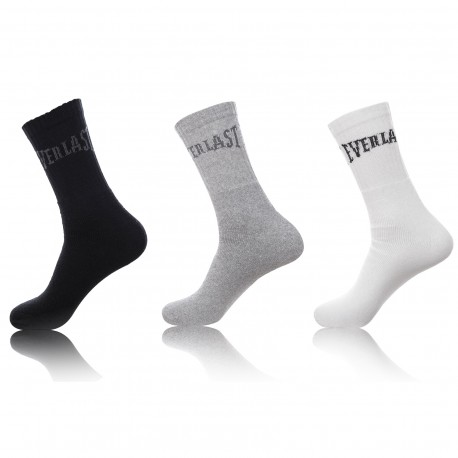 Lot de 3 Chaussettes Homme Unies EVERLAST