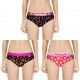 Lot de 3 boxers femme Emotik