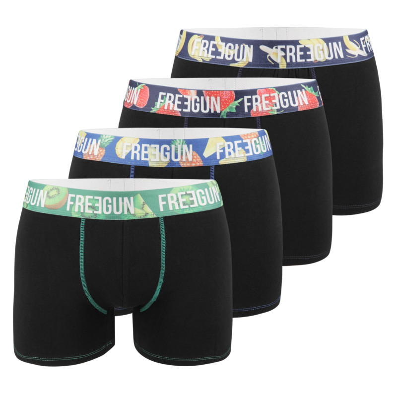 Lot de 4 Boxers homme Coton Bio Lot de 4 Boxers homme Coton Bio